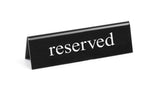 HENDI Table sign reserved, HENDI, reserved, 130x30x(H)38mm