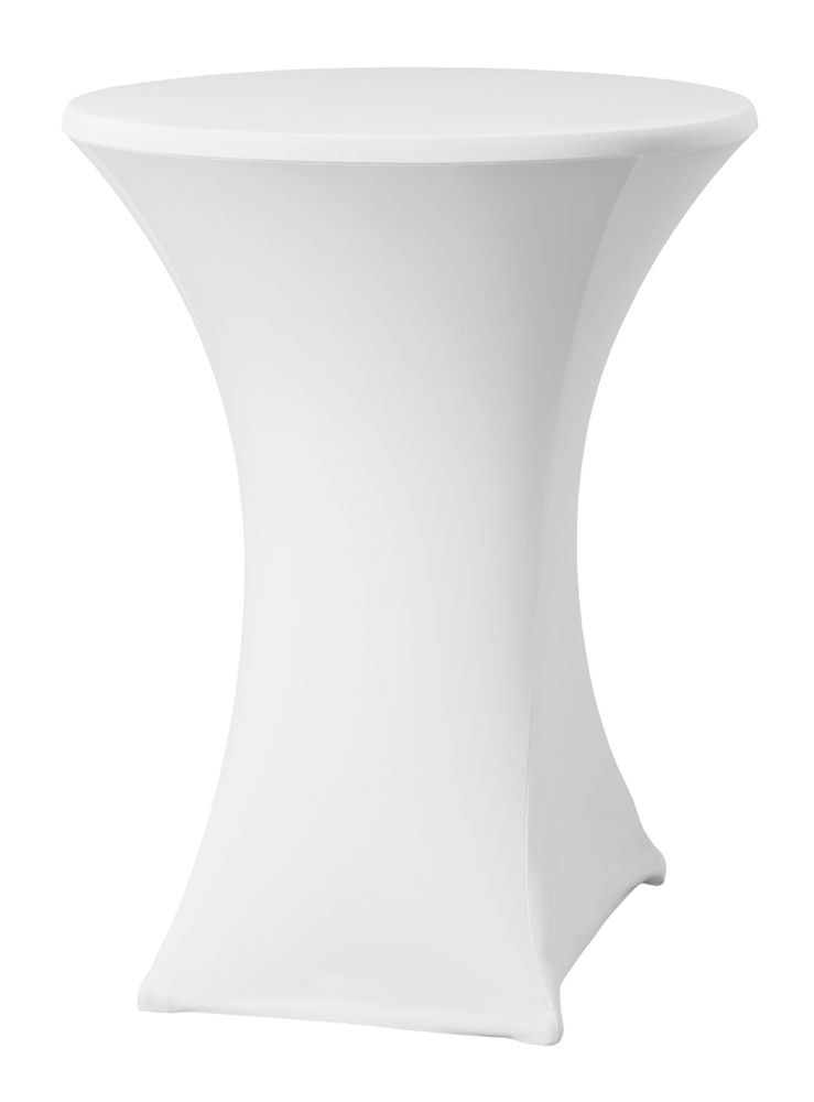 HENDI Table cover, rund, HENDI, Kitchen Line, 811047, 810958, vit, ⌀850x(H)970mm