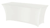 HENDI Table cover, rektangulär, HENDI, Kitchen Line, 810934, vit, 1200x760x(H)730mm