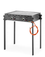 HENDI Gas grill Roast-Master Pro svart, HENDI, svart, 11,6kW, 790x560x(H)900mm