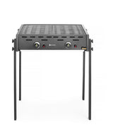 HENDI Gas grill Roast-Master Pro svart, HENDI, svart, 11,6kW, 790x560x(H)900mm