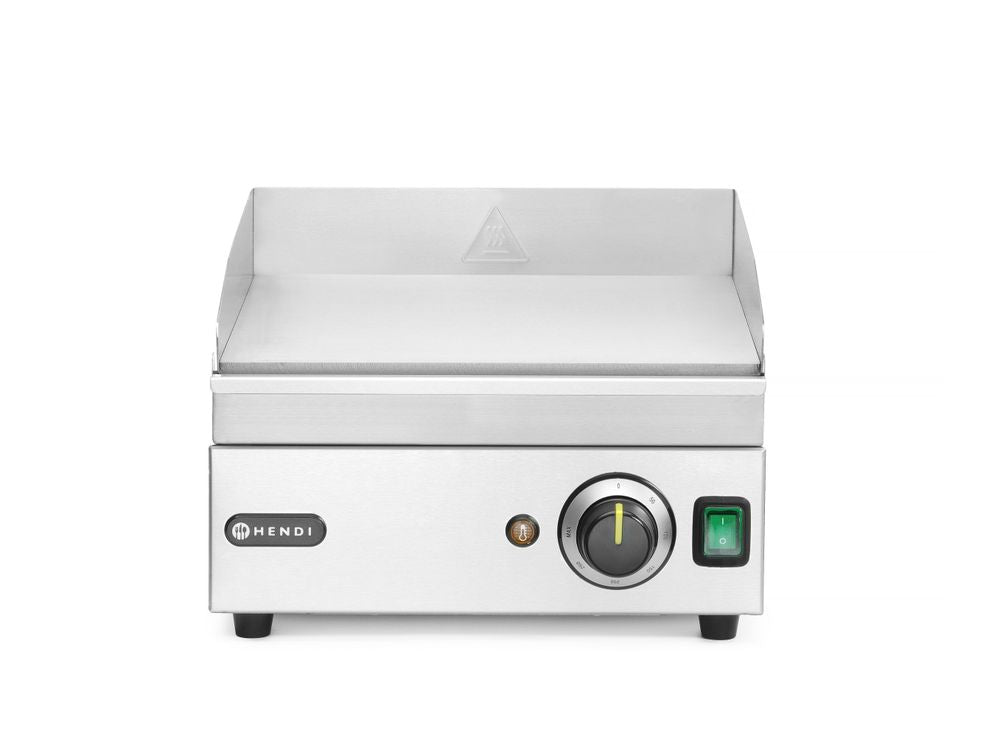 HENDI Griddle, flat, HENDI, Kitchen Line, 230V/2000W, 326x445x(H)225mm