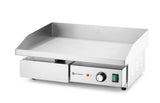 HENDI Griddle, flat, HENDI, Budget Line, 230V/3000W, 550x430x(H)240mm