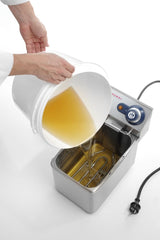 HENDI Bucket, HENDI, Printable/labelling area: 810x155 mm., 11,3L, vit, ⌀300x(H)230mm