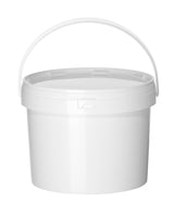 HENDI Bucket, HENDI, Printable/labelling area: 810x155 mm., 11,3L, vit, ⌀300x(H)230mm