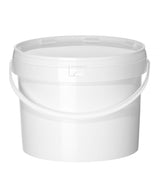 HENDI Bucket, HENDI, Printable/labelling area: 810x155 mm., 11,3L, vit, ⌀300x(H)230mm