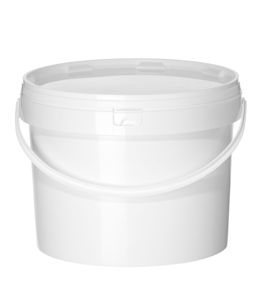 HENDI Bucket, HENDI, Printable/labelling area: 810x155 mm., 11,3L, vit, ⌀300x(H)230mm