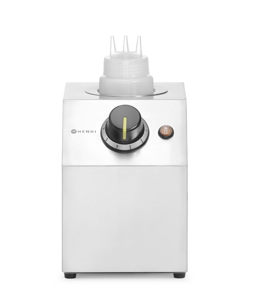 HENDI Sauce warmer, HENDI, Single - 1x0,65L, 0,65L, 220-240V/200W, 202x280x(H)315mm