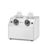 HENDI Sauce warmer, HENDI, Single - 1x0,65L, 0,65L, 220-240V/200W, 202x280x(H)315mm