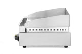 HENDI Griddle half ribbed, HENDI, Profi Line, 230V/2400W, 527x404x(H)233mm
