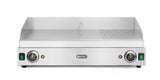 HENDI Griddle 1/3 ribbed, HENDI, Profi Line, 230V/3500W, 697x474x(H)241mm