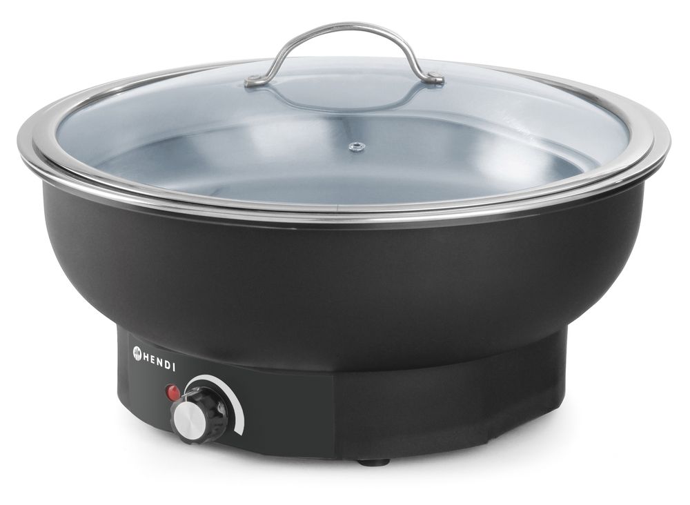 HENDI värmebehållare elektrisk Tesino, HENDI, Kitchen Line, 6,8L, 230V/500W, ⌀405x(H)240mm