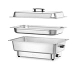 HENDI värmebehållare elektrisk Pollina, HENDI, Profi Line, 9L, Silver, 230V/900W, 587x440x(H)273mm