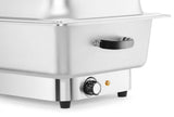HENDI värmebehållare elektrisk Pollina, HENDI, Profi Line, 9L, Silver, 230V/900W, 587x440x(H)273mm