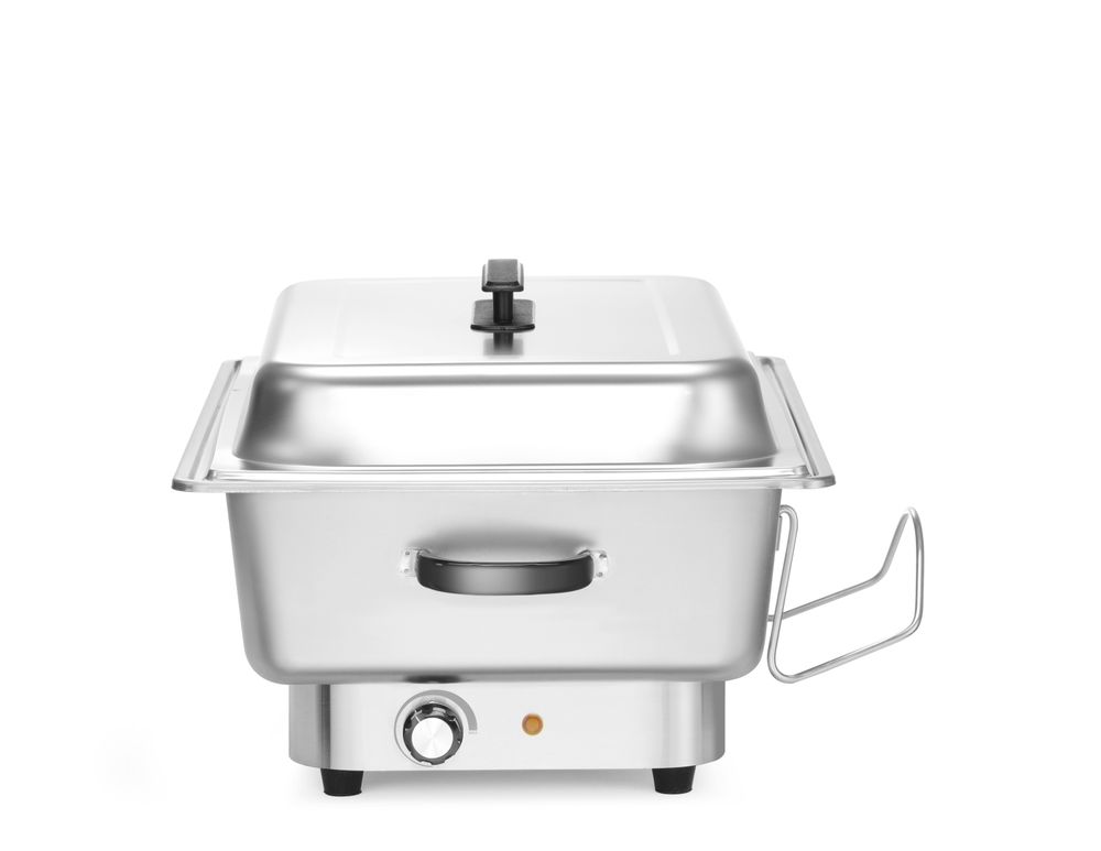 HENDI värmebehållare elektrisk Pollina, HENDI, Profi Line, 9L, Silver, 230V/900W, 587x440x(H)273mm