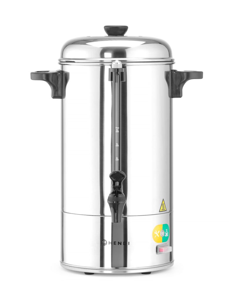 HENDI Percolator, single-walled, HENDI, 6L, 230V/1500W, 355x355x(H)470mm