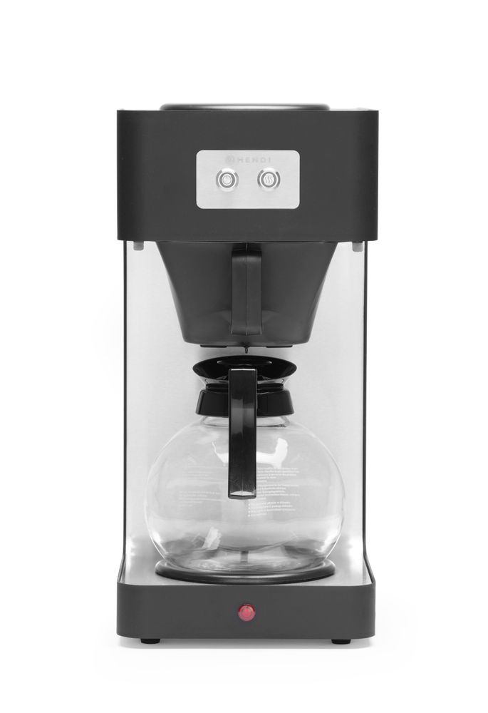 HENDI Filter coffee maker, HENDI, Profi Line, svart, 230V/1480W, 421x213x(H)423mm