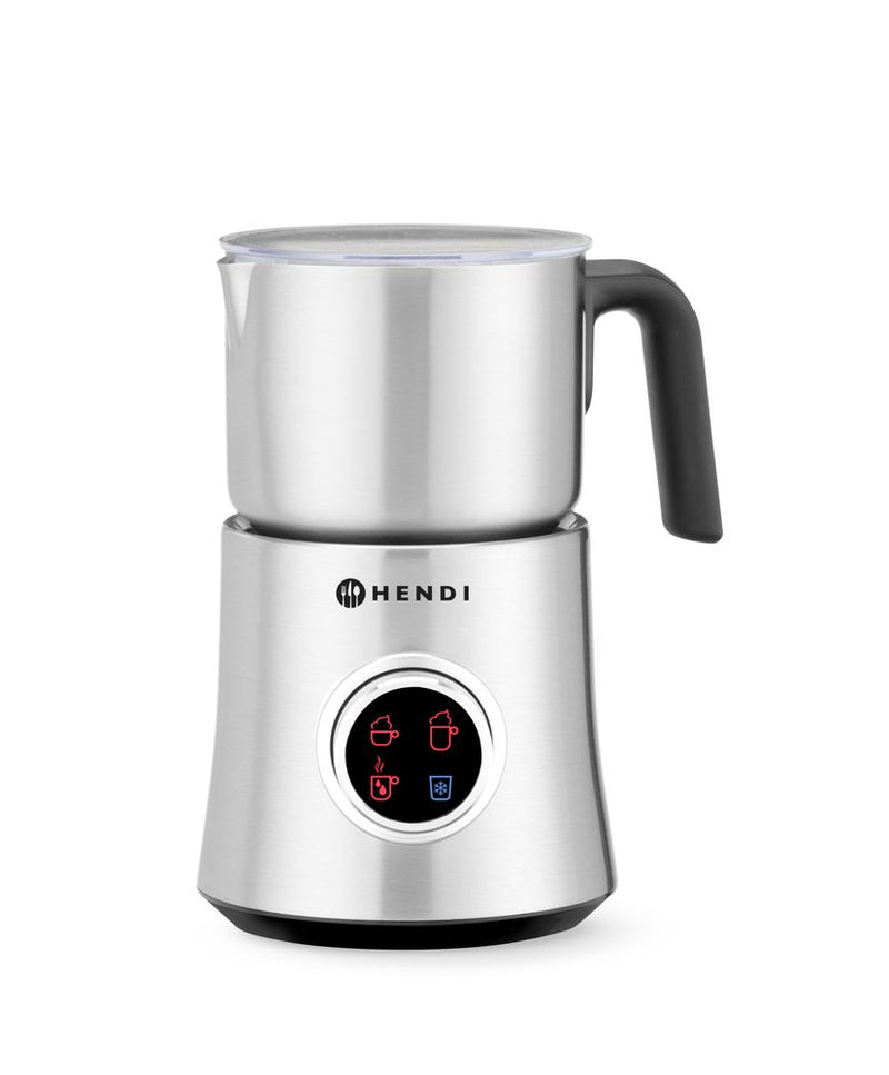 HENDI Milk frother , HENDI, 0,3L, Silver, 230V/500W, 178x143x(H)220mm