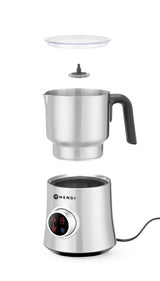 HENDI Milk frother , HENDI, 0,3L, Silver, 230V/500W, 178x143x(H)220mm