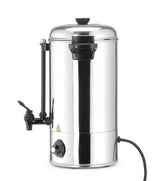 HENDI Hot drinks boiler, HENDI, 9L, Silver, 230V/2200W, 340x227x(H)468mm