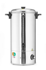HENDI Hot drinks boiler, HENDI, 9L, Silver, 230V/2200W, 340x227x(H)468mm