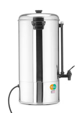 HENDI Hot drinks boiler, HENDI, 9L, Silver, 230V/2200W, 340x227x(H)468mm