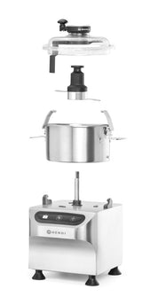HENDI skål cutter, elektrisk, HENDI, Profi Line, 5 kg, Silver, 230V/800W, 377x350x(H)520mm