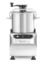HENDI skål cutter, elektrisk, HENDI, Profi Line, 5 kg, Silver, 230V/800W, 377x350x(H)520mm