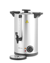 HENDI Hot drinks boiler dubbel-walled, HENDI, ≈ 60 cups in 40 min., 9L, 230V/1500W, 340x315x(H)430mm