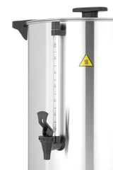HENDI Hot drinks boiler dubbel-walled, HENDI, ≈ 60 cups in 40 min., 9L, 230V/1500W, 340x315x(H)430mm