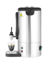HENDI Percolator UNIQ, HENDI, designed by Robert Bronwasser, 7L, Silver, 230V/1050W, 307x330x(H)450mm