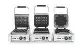 HENDI Waffle maker 'Brussels', HENDI, 230V/2200W, 330x520x(H)277mm