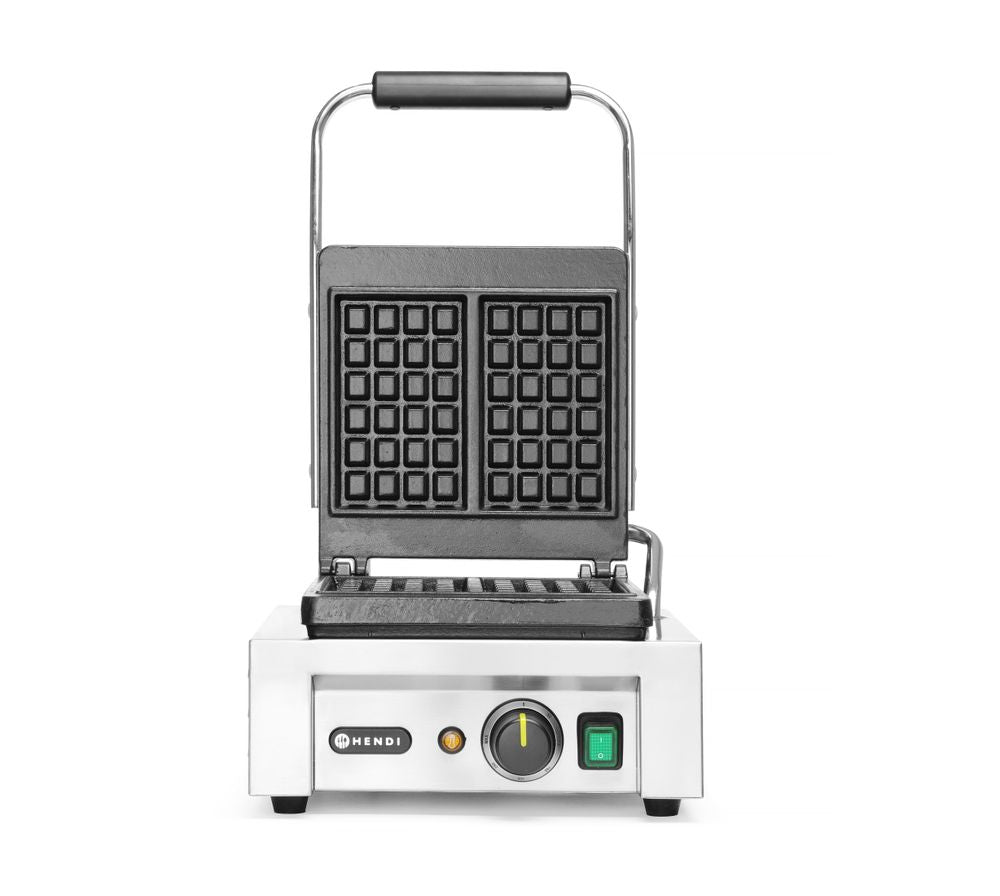 HENDI Waffle maker 'Liège', HENDI, 230V/1500W, 330x437x(H)251mm