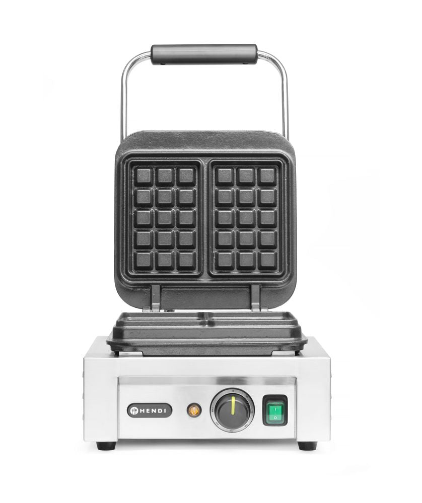 HENDI Waffle maker 'Brussels', HENDI, 230V/2200W, 330x520x(H)277mm