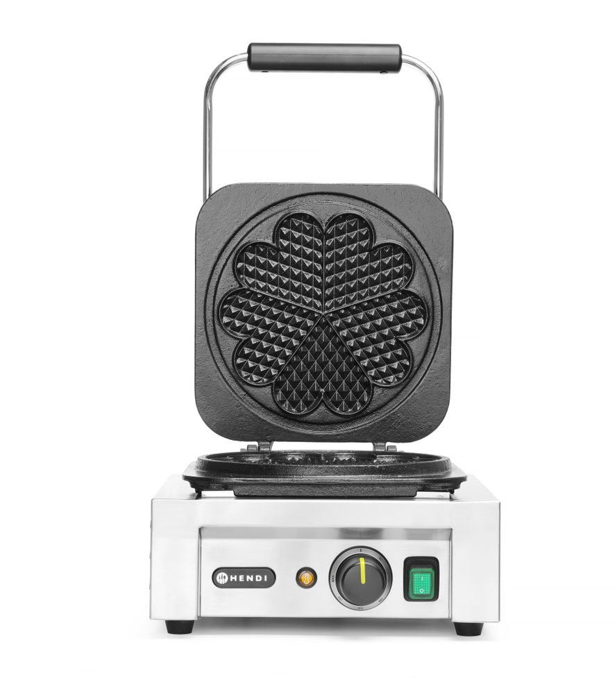 HENDI Waffle maker 'Heart', HENDI, 230V/2200W, 330x543x(H)251mm