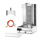 HENDI Kebab grill, gas, HENDI, 230V/13200W, 13,2kW, 537x639x(H)1013mm