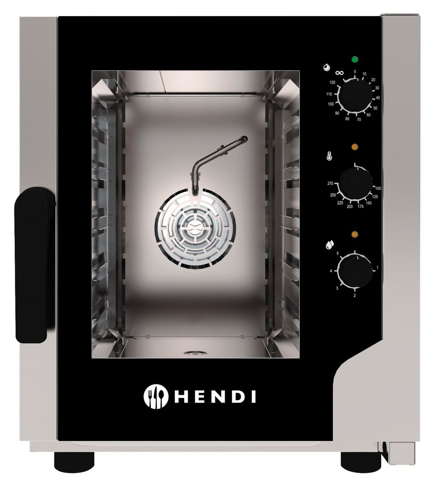 HENDI Convection steam oven Snack 5x GN 2/3, HENDI, 230V/3200W, 550x754x(H)662mm