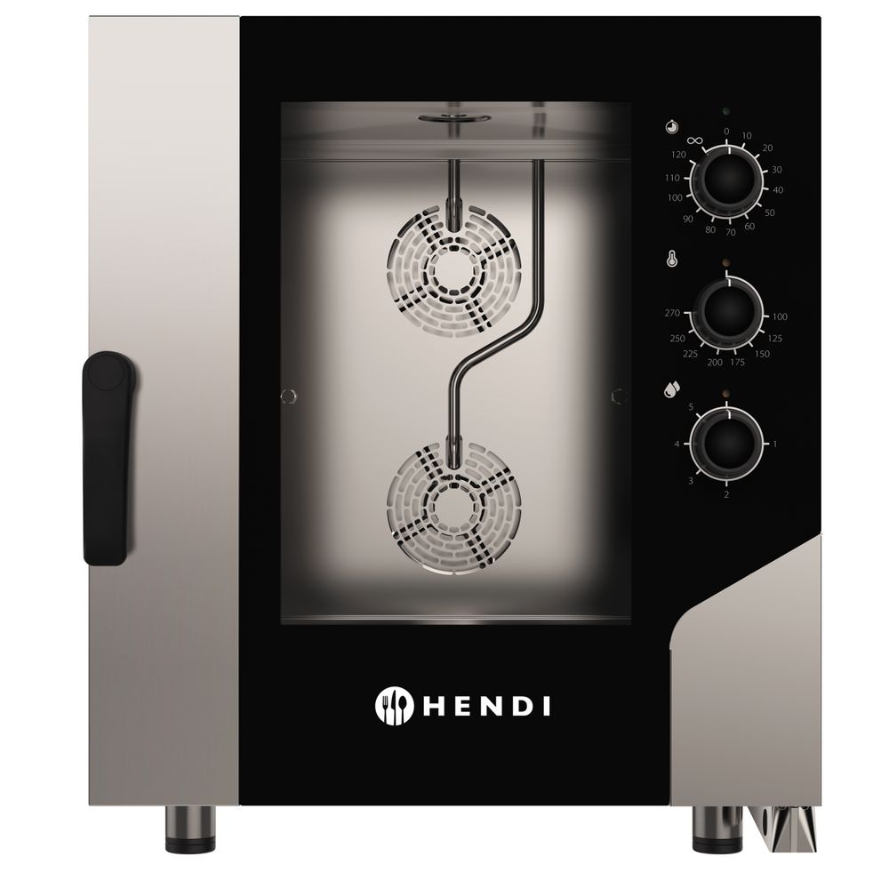 HENDI Convection steam oven CONTROL 7x GN1/1, HENDI, 400V/10400W, 730x855x(H)850mm