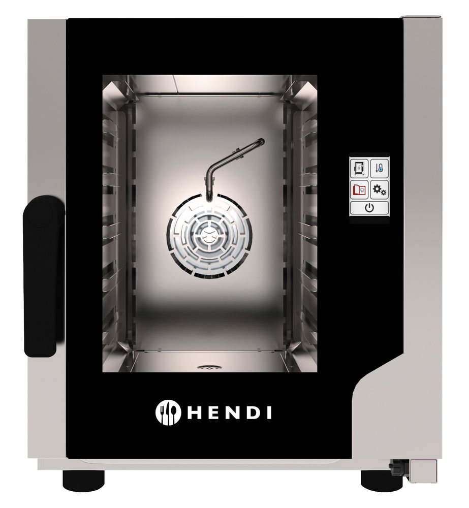 HENDI Convection steam oven Snack 5 x GN 2/3 , HENDI, 230V/3200W, 550x754x(H)662mm