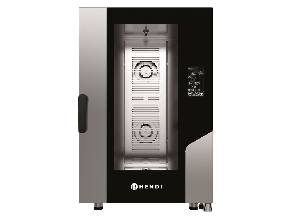 HENDI Convection steam oven CONTACT 11x GN1/1, HENDI, 400V/15400W, 730x849x(H)1130mm