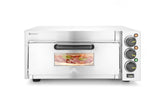 HENDI Pizza oven compact, HENDI, Silver, 230V/2000W, 580x560x(H)275mm