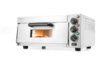 HENDI Pizza oven compact, HENDI, Silver, 230V/2000W, 580x560x(H)275mm