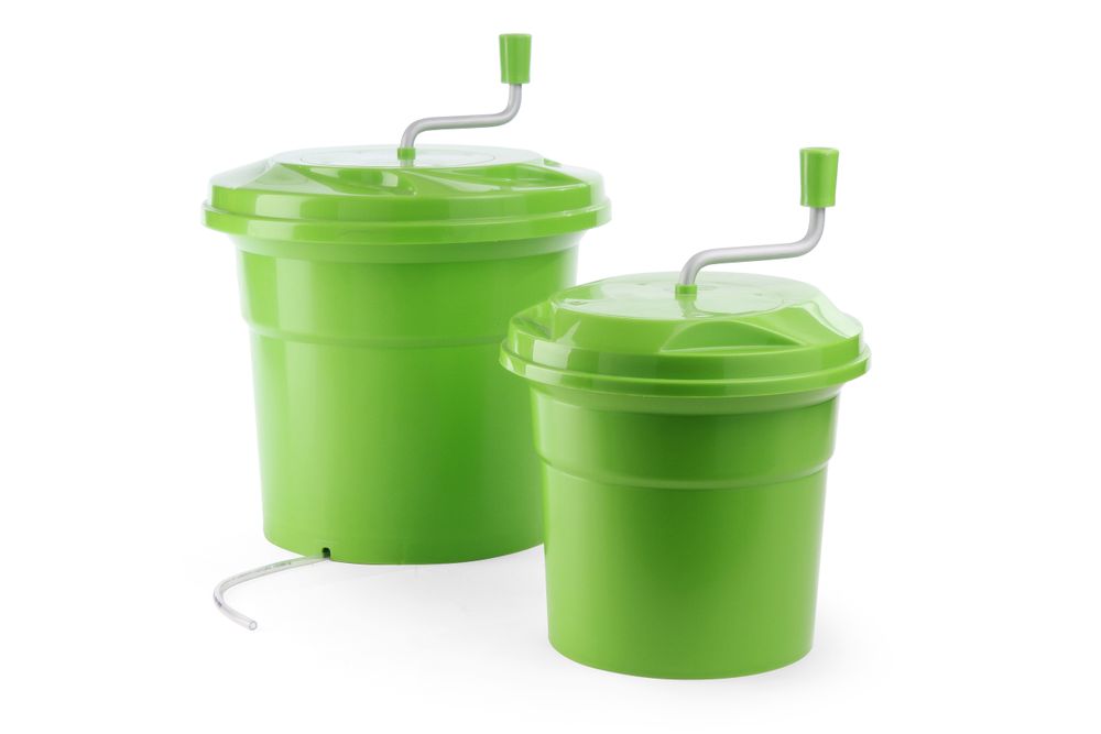 HENDI Salad spinner, HENDI, 12L, grön, ⌀335x(H)430mm
