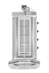 HENDI Gas kebab grill, HENDI, Profi Line, 230V/16W, 13kW, 735x745x(H)1110mm