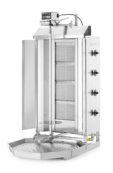 HENDI Gas kebab grill, HENDI, Profi Line, 230V/16W, 13kW, 735x745x(H)1110mm