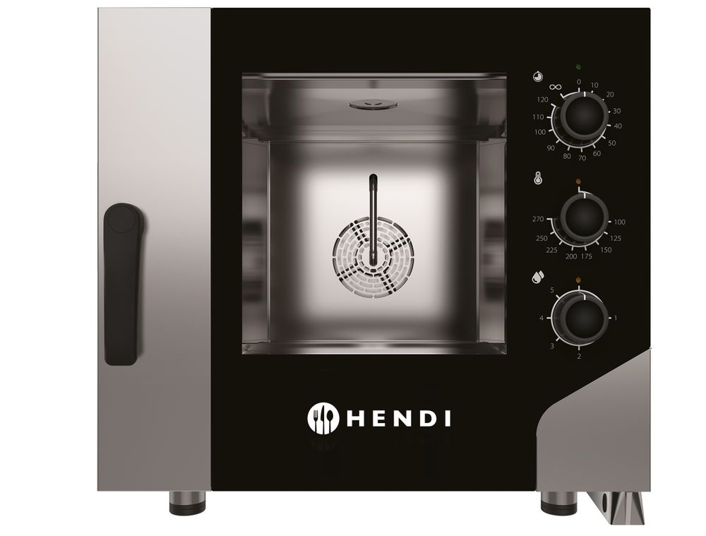 HENDI Convection steam oven CONTROL 5x GN 1/1, HENDI, GN 1/1, 400V/7800W, 730x855x(H)700mm