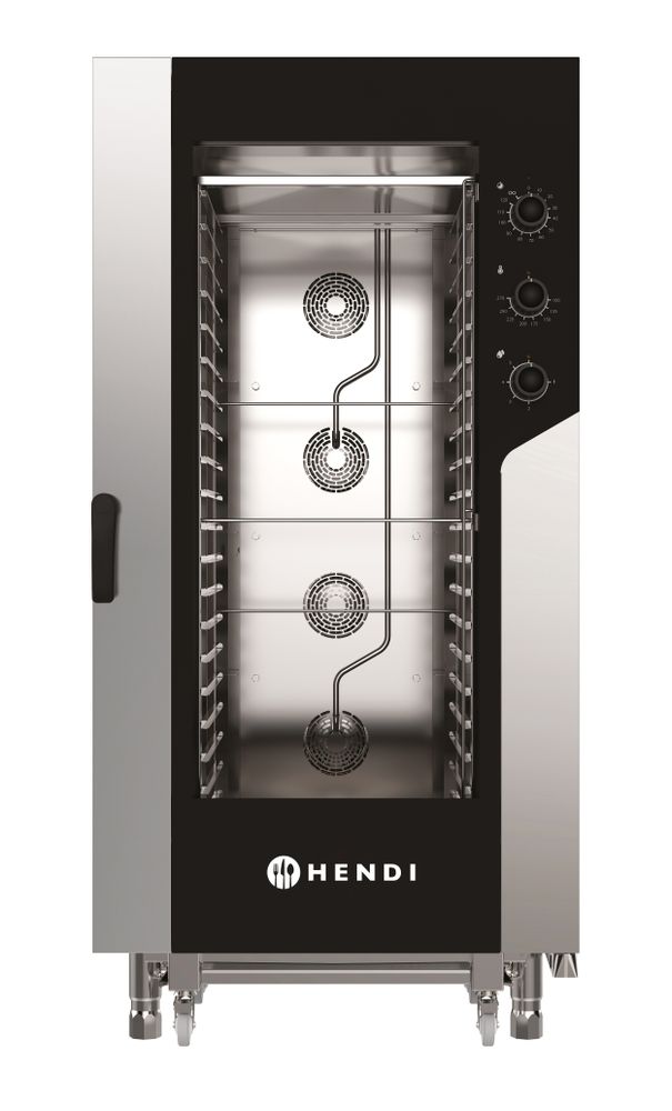 HENDI Convection steam oven CONTROL 20x GN1/1, HENDI, GN 1/1, 400V/31000W, 930x1041x(H)1900mm