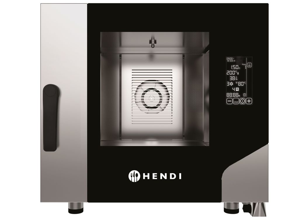 HENDI Convection steam oven CONTACT 5x GN1/1, HENDI, 400V/7800W, 730x849x(H)700mm