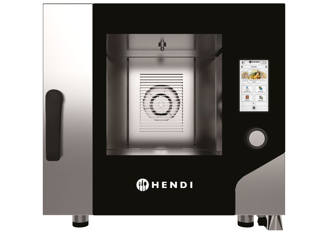 HENDI Convection steam oven Touch, 5 x GN 1/1, HENDI, Millennial Touch Screen, 730x784x(H)700mm