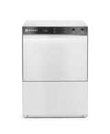 HENDI Dishwasher 50x50 - electromechanical control, HENDI, Budget Line, 400V/6600W, 570x600x(H)830mm
